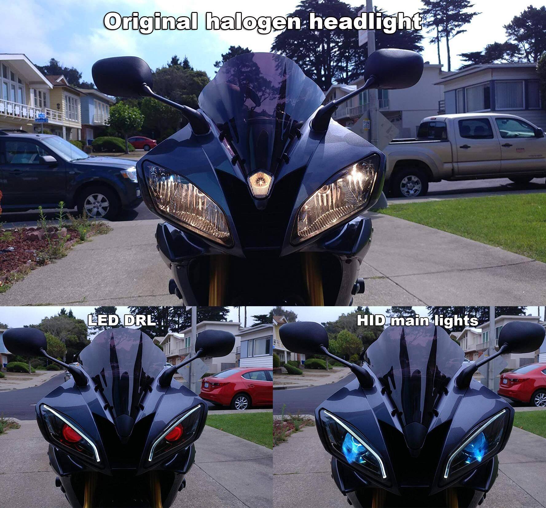 yamaha r6 custom headlights